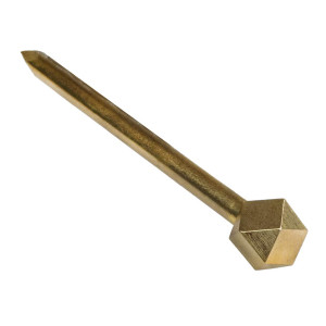 Brass nail with...