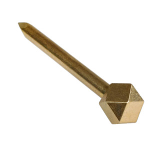 Brass nail with...