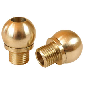 Kiara electric cable clamp in brass - silicon cable lock