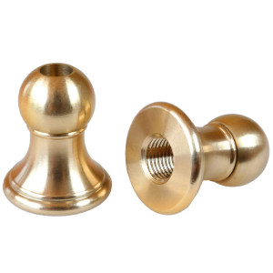 Shiloh electric cable clamp in brass - silicone cable lock