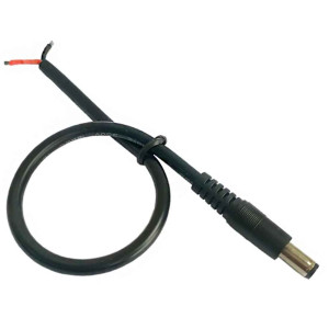 Male jack plug with cable -...