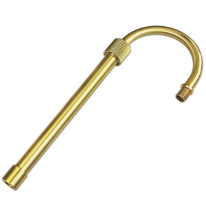 Telescopic brass tube with...