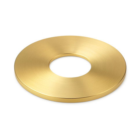 Rondelle en laiton Aelia - diamètre 72mm - perçage diamètre 33mm - épaisseur 1.5mm