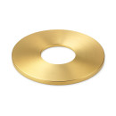 Rondelle en laiton Aelia - diamètre 72mm - perçage diamètre 33mm - épaisseur 1.5mm
