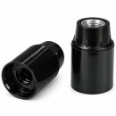 Douille de lampe à culot E12 en bakélite - M10 – couleur noir, pour luminaires en 110 Volts