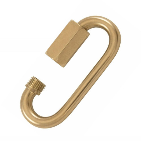 Maillon rapide en laiton – Ø 5 mm –...