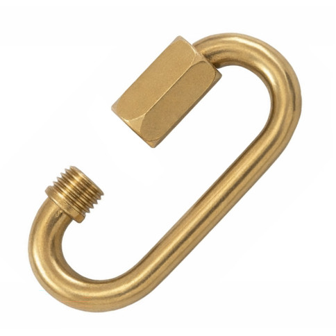 Maillon rapide en laiton – Ø 4 mm –...