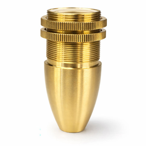 Douille Saphira en laiton massif à culot E14 ou E12