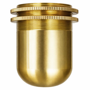Douille E27 Aaron en laiton massif usinée pour lampe style Edison