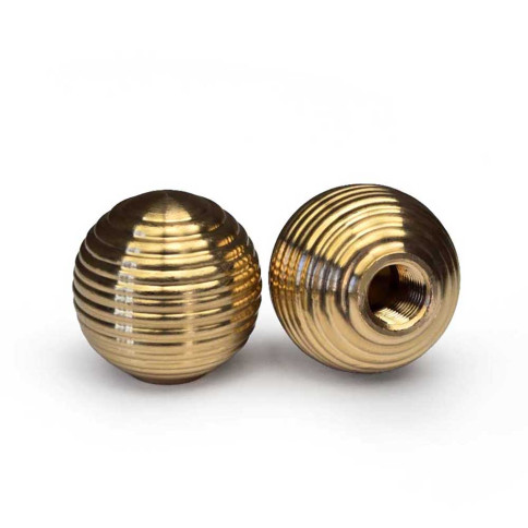 copy of Aya ribbed brass ball 30mm...