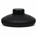 Interrupteur à pied rond diamètre 70mm pour lampadaire - plastique couleur noir