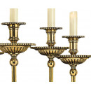 Brass and bronze creation for luminaire