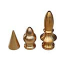 Column, tube, ball, luminaire tip, suspension ring