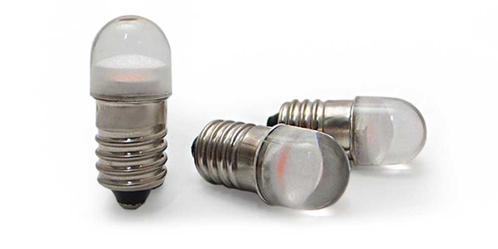 Ampoule LED E10 armoire électrique