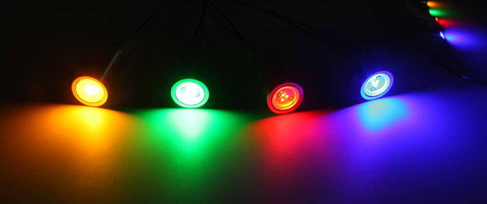 Ampoule LED à culot G4 couleur d'éclairage vert  12 volts avec une LED COB de 1 watts