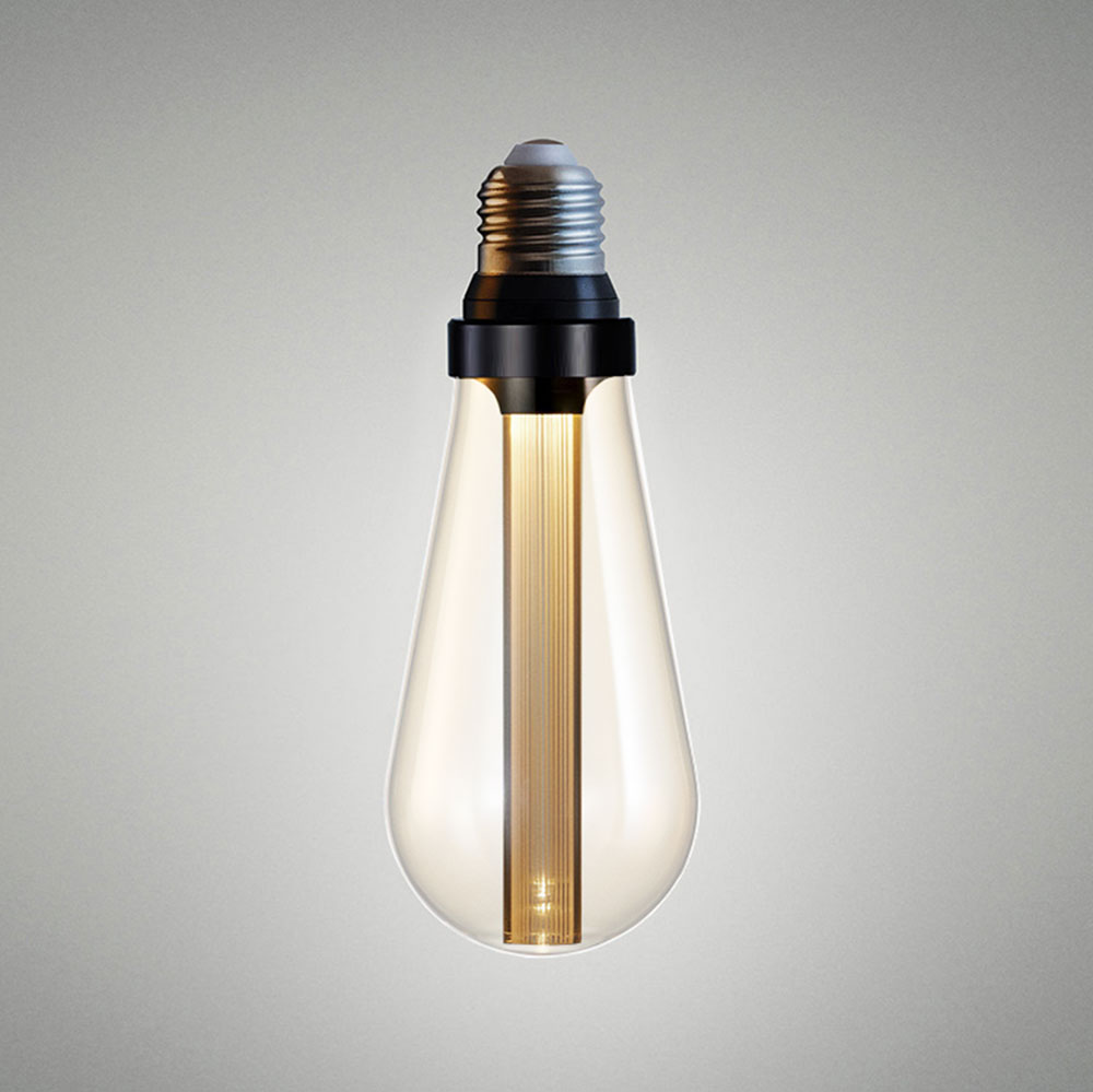 Ampoule LED en format ST64 avec diffuseur optique verre blanc