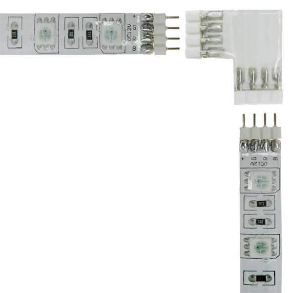 Connecteur souple à coller strip LEDs