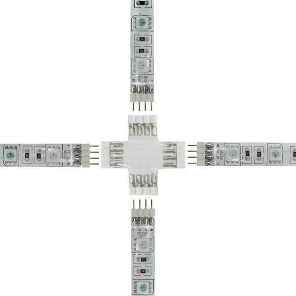 Connecteur souple à coller strip LEDs