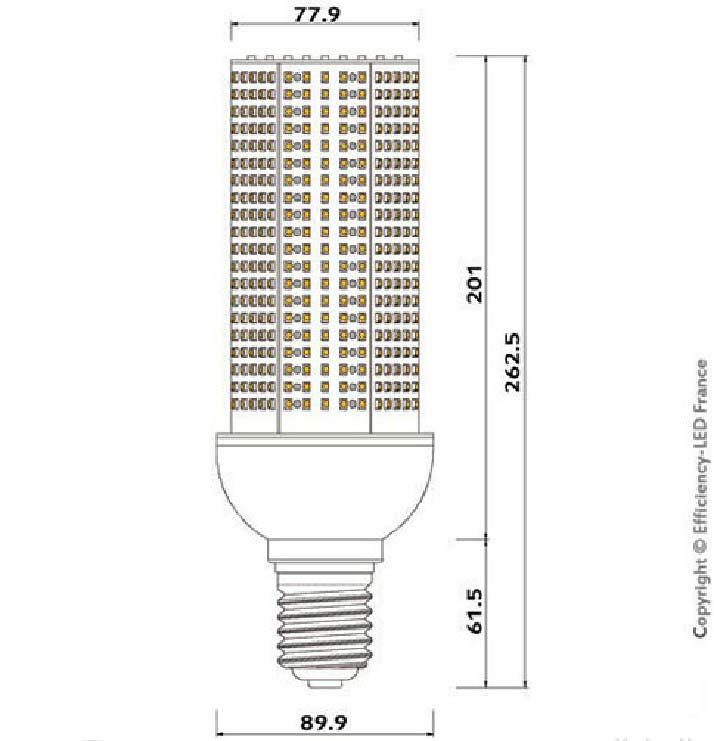 Dimention-ampoule-LED-660-LED