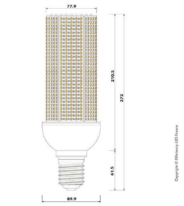 Dimention-ampoule-LED-960-LED