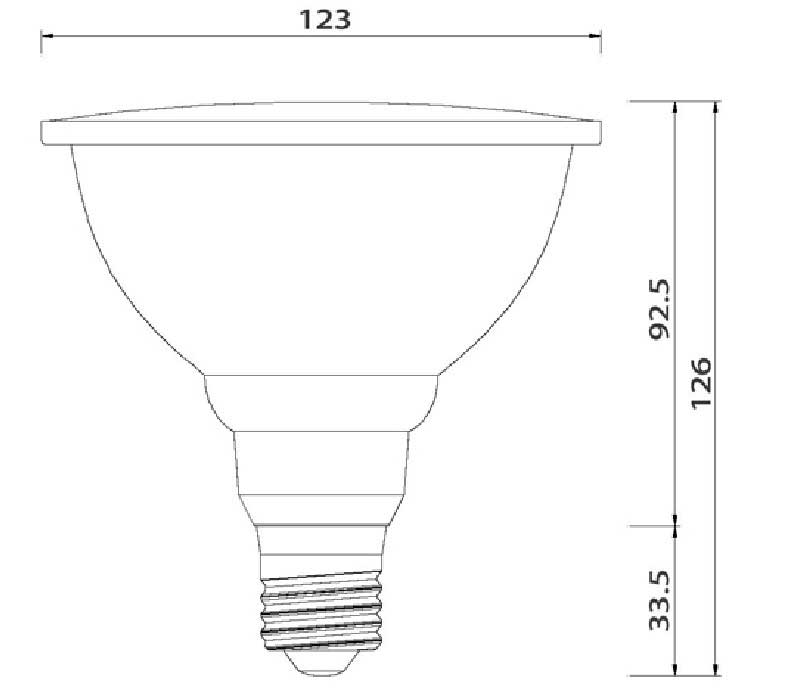 Dimention-ampoule-LED-E27-60LED-SMD