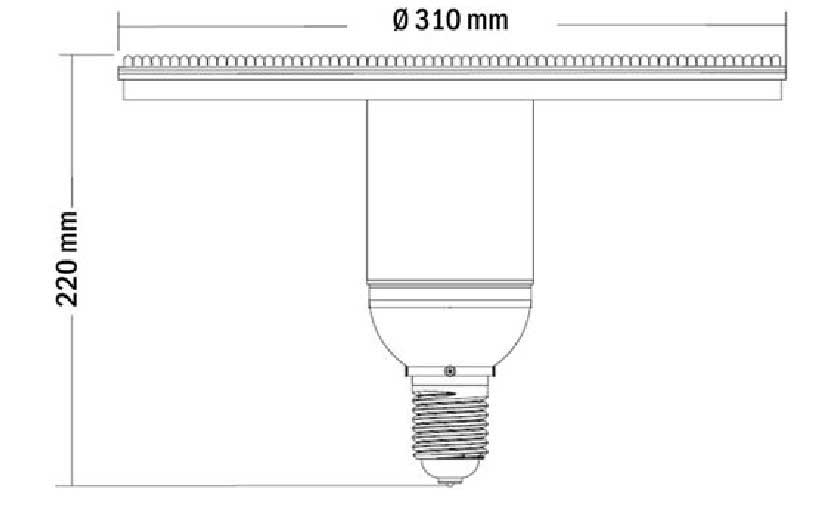 Dimention-lampe-flat-LED-450LED-120degres