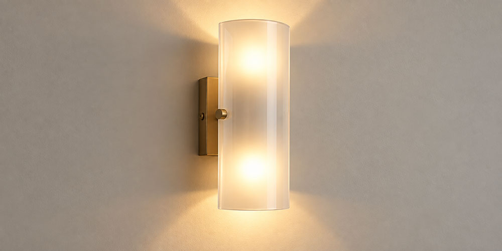 Double douille de lampe E27 montage illustration.