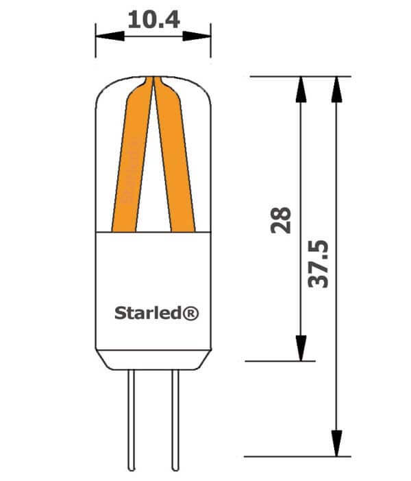 Dim Ampoule G4 2FIL