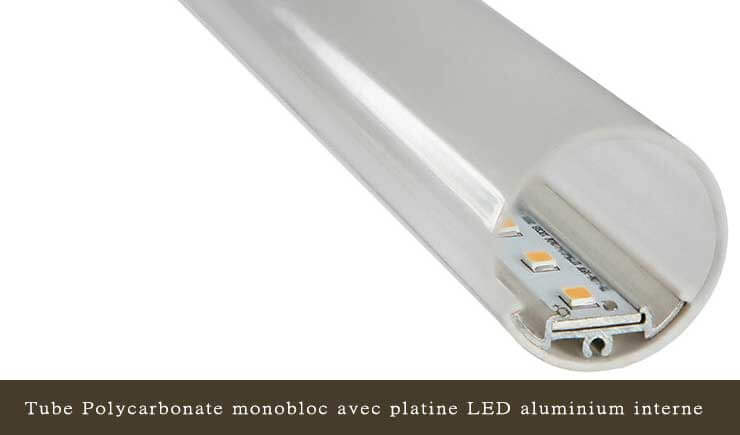 Réglette LED Ecodelie 230 volts de 6 watts longueur 300mm