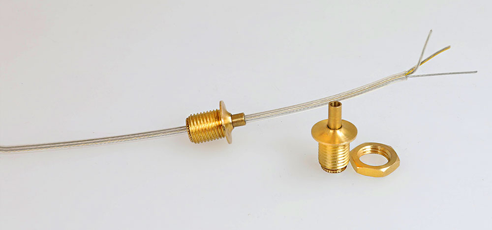 Bloc de réglage auto-bloquant pour câble porteur ou câble électrique - diamètre de câble 1.6 à 2.7mm