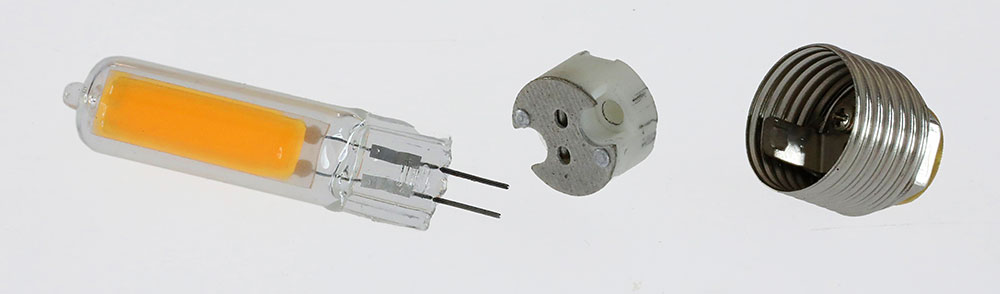 Douille lampe GH20 pour lampe G4 ou G9 avec taraudage M10