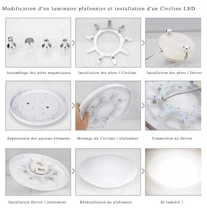 Modification luminaire Circline