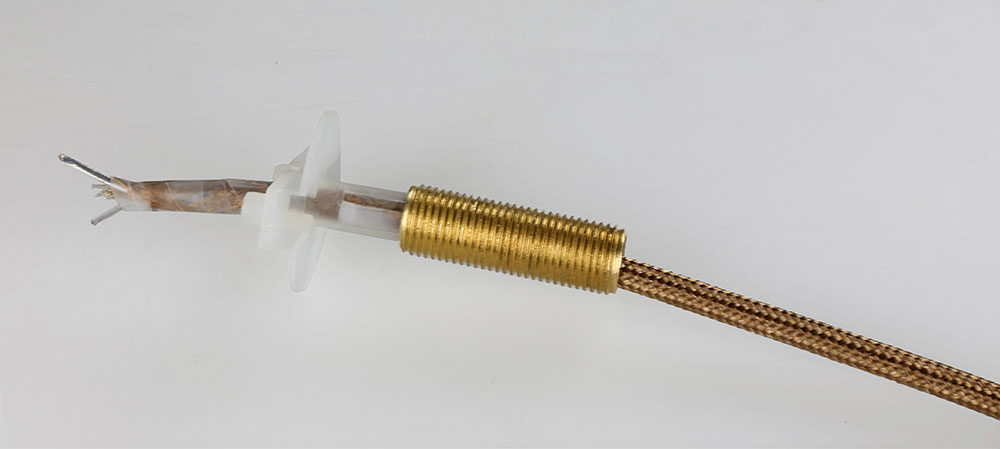 Blocage de câble électrique anti traction - rotation sur tube fileté M10 pied de lampe E27
