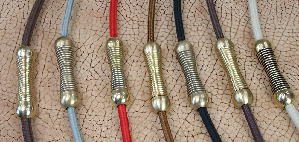 Interrupteur tactile en laiton Amélia sur câble