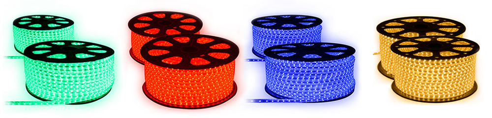 Strip LED 230 volts toutes les couleurs