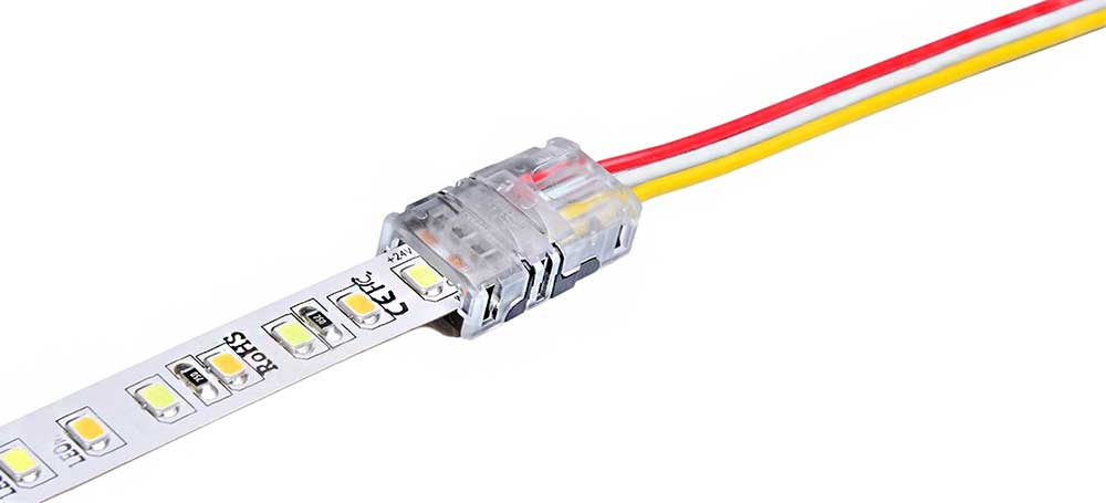 Boitier de raccordement Striplock pour entrée de câble Strip LED Dimma-color