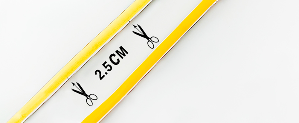 Strip LED COB tight largeur de 4 mm - 12 volts rouleau de 5 mètres