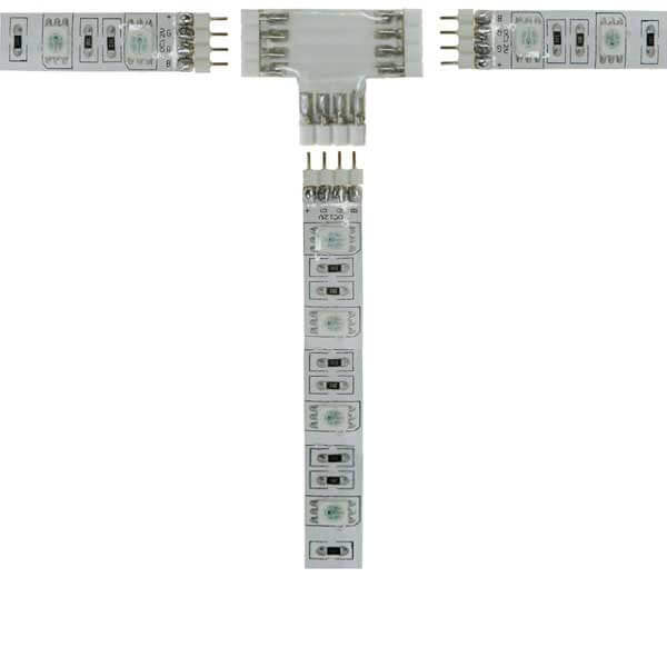 Connecteur souple à coller strip LEDs