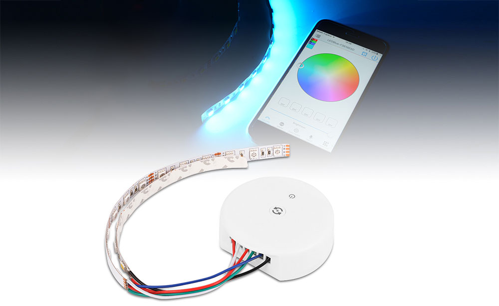 Contrôleur Bluetooth couleur pour Smart-phone ou tablette numérique