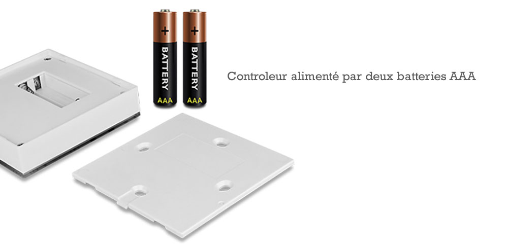 Controleur-mural-pour-variateur-d'intensité-Mi-light-batterie