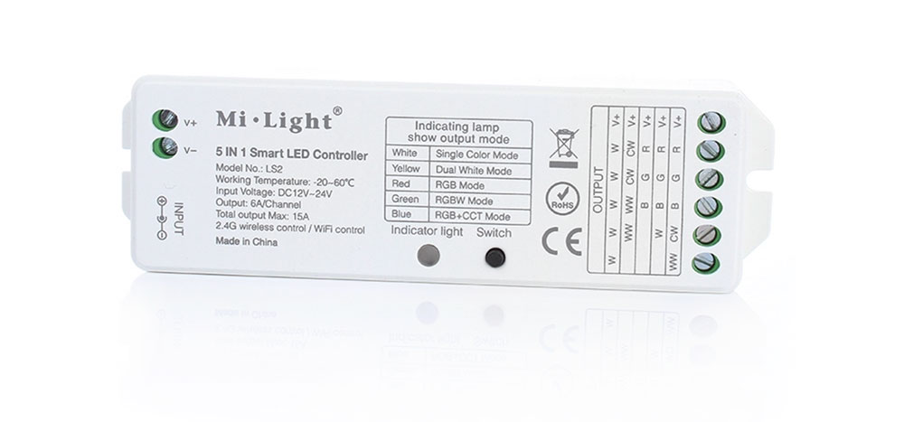 Contrôleur Mi-light LS2 LED 2.4G sans fil in