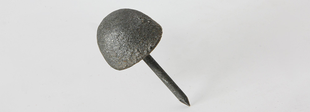 Clous en acier décoratifs à tête demi-ronde diamètre 15mm