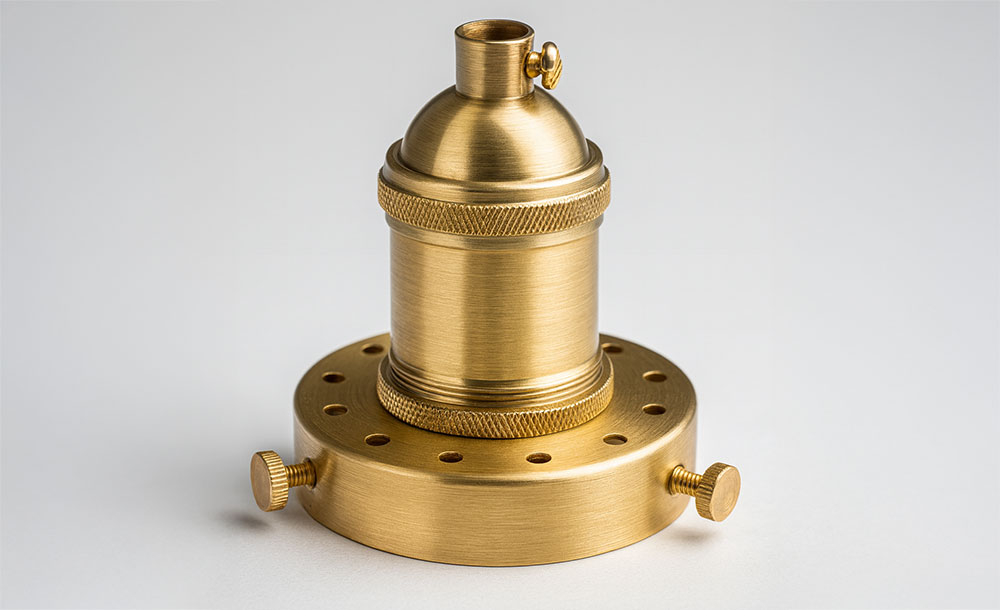 Support à griffes en laiton Nora pour verrerie ou céramique diamètre intérieur 70mm