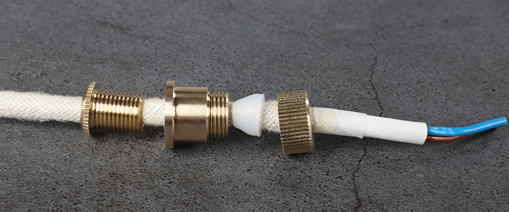 Serre-cable-passage-pied-de-lampe-en-laiton-blocage-et-anti-rotation-de-cable-electrique